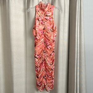 Black Halo Kobe Ruched Dress